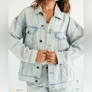 Carly Jean Los Angeles Hunter Denim Jacket